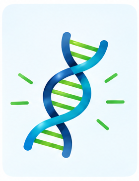 Illustration for step 2: A working gene as therapy