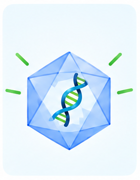 Illustration for step 3: A vector as a delivery vehicle